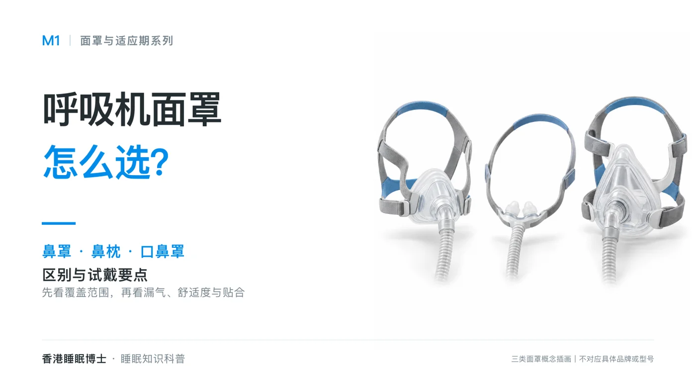 项目实际封面：面罩类型与试戴主题